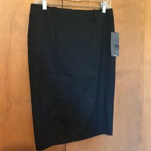 Black pencil skirt